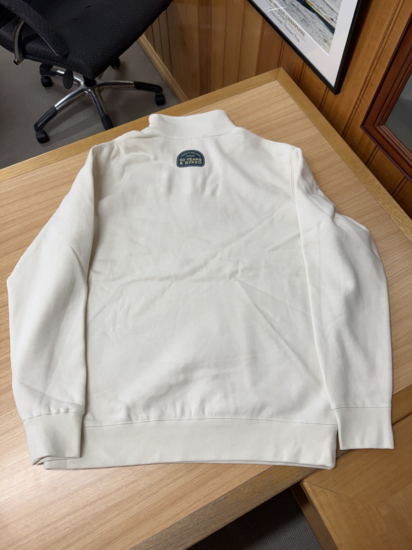 Sykes Rowing 1/4 Zip (Cream)
