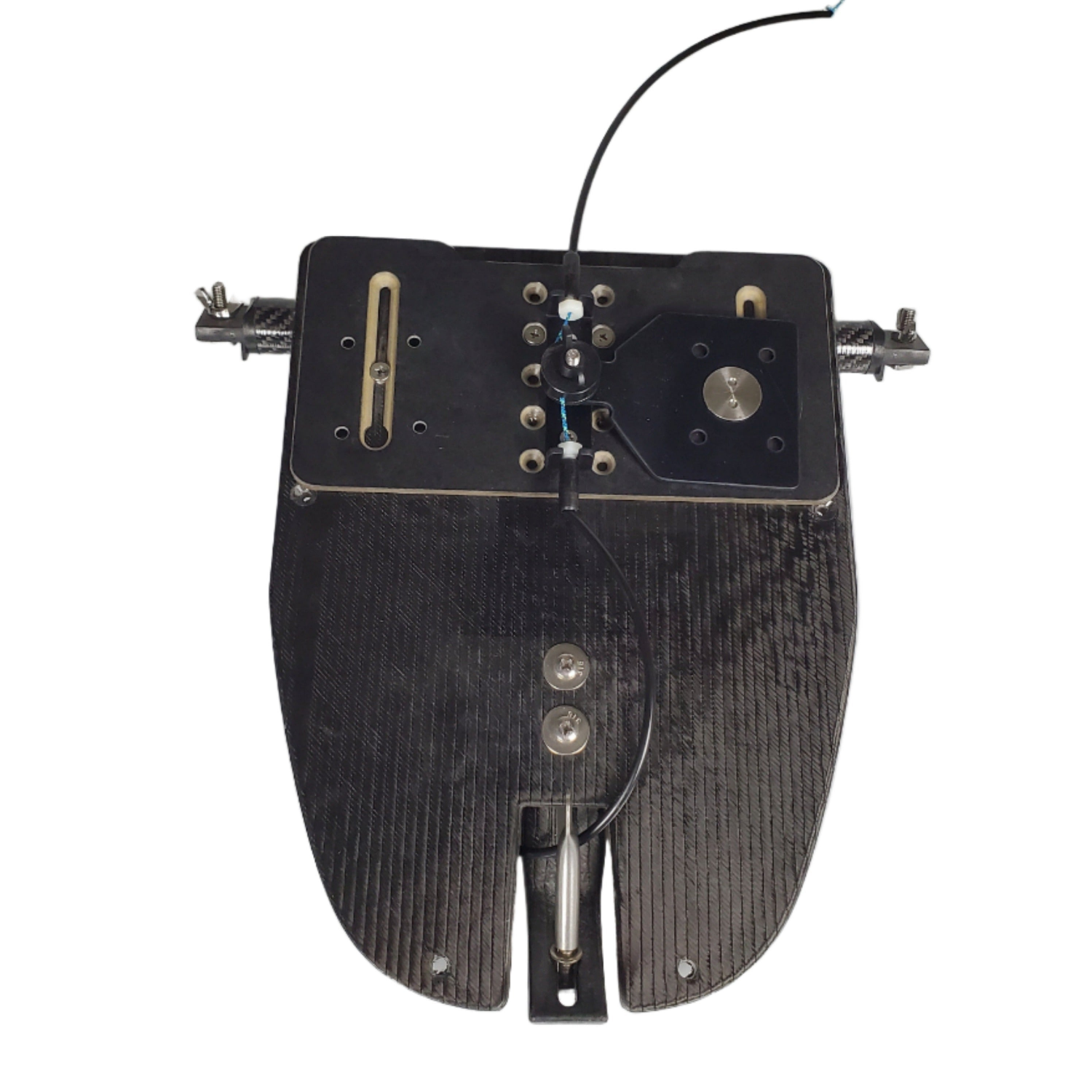 How steering fits onto Croker Stretcher Board