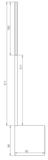 Rudder - Fin Universal Fit Long Shaft Oversize (372mm)
