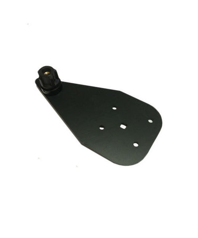 Steering foot pointer plate including fittings