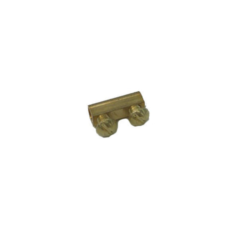 Brass cable clamps